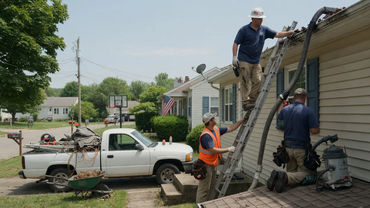 Gutter Installation in Danville, IN near me